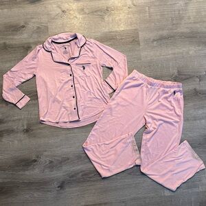 U.S. Polo Assn. Light Pink Pajama Set